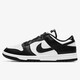 耐克（NIKE）  Dunk Low 黑白熊貓男鞋女鞋情侶款休閑鞋運(yùn)動鞋子板鞋 DD1391-100 42