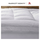 SHOPMARRIOTT 萬豪五星級(jí)酒店羽毛軟墊白鴨毛鴨絨床褥 立襯單人雙人加厚軟褥子 【羽毛軟墊】 180cm*200cm