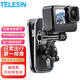 TELESIN(泰迅)運(yùn)動相機(jī)背包夾大疆a(chǎn)ction5pro 4磁吸背包夾gopro12 13背包夾支架insta360背包夾子