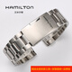 【原裝品質(zhì)】代用漢密爾頓精鋼手表帶水肺卡其航空系列折疊扣男士 銀色平接口 22mm