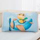 馬圖騰寶寶枕套嬰兒童枕套 冰絲乳膠席面幼兒園小枕頭套可水洗四季通用 40支 飛行恐龍 50*30cm枕套+全棉決明子枕芯