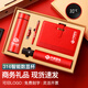 家之禮公司年會禮品實用伴手禮商務(wù)禮品定制杯子員工退休紀(jì)念品隨手禮物 紅-杯+U+筆+圓扣本+雨傘