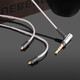 Earmax 適用索尼XBA-N3AP N1AP 300AP SE215 SE535 MMCX耳機線(xiàn) 灰色彎插帶掛/ 線(xiàn)控版
