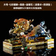 車(chē)擺件 大號琉璃貔貅創(chuàng  )意汽車(chē)裝飾男士車(chē)內飾品擺件新款車(chē)飾香水座時(shí)尚霸氣車(chē)上中控臺車(chē)載用品 大號-七彩貔貅+底座+金曜石珠子