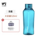 本因boii隨行杯 tritan透明水杯運(yùn)動(dòng)健身便攜杯子520ml 泊藍(lán)520ml