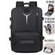 聯(lián)想（Lenovo）拯救者Y7000p電腦包Y9000p筆記本16寸雙肩包Y9000K游戲本防水背包 黑色(520)白Y+下LOGO 升級可放機 16英寸