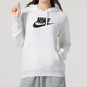 耐克（NIKE）女裝上衣 2025春季新款運動服跑步休閑連帽針織衫寬松衛(wèi)衣套頭衫 DQ5776-051/調(diào)色樺樹色 M (160/84A)