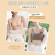 莫代爾無痕內(nèi)衣女小胸聚攏提拉收副乳防下垂胸罩運動美背心式無鋼圈文胸 奶膚+咖色【兩件裝更劃算】 L 【推薦110-125斤】