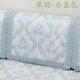 迪雅芝防滑沙發(fā)巾沙發(fā)靠背巾歐式后背蓋巾通用百搭蕾絲扶手巾沙發(fā)墊套罩 幕羽-水藍色 長(cháng)方形扶手巾長(cháng)70寬50cm