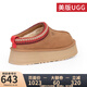 UGG【斷碼清貨JD物流】美版女款厚底羊毛拖鞋懶人鞋雪地靴1122553 CHE-栗色 38