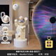 吉召客廳擺件太空人宇航員大型擺件落地?zé)粢繇憜踢w禮物實(shí)用高檔送人 大號(hào)宇航員【極光燈款】+底座