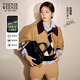 Teenie Weenie【趙露思同款】小熊女裝棉服冬季工裝風(fēng)輕薄棉衣外套 駝色 L (170)