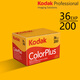 柯達(dá)Kodak 135彩色膠卷負(fù)片 易拍Colorplus200 LOMO膠卷 傻瓜相機(jī)膠卷