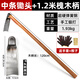 CPAI錳鋼大鋤頭種菜家用種地開(kāi)荒翻地挖筍專(zhuān)用農(nóng)用工具開(kāi)溝挖樹(shù)根農(nóng)具 中條鋤頭+1.2米槐木柄 鋼淬火精工鍛造筍鋤H68