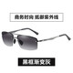 帕尼曼變色偏光太陽(yáng)眼鏡男日夜兩用墨鏡司機開(kāi)車(chē)釣魚(yú)看漂防強光防紫外線(xiàn) 【偏光鏡】黑框漸變鏡-日用款
