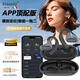 essonio品牌【支持雙設備|APP頂配版】F8掛耳式藍牙耳機排行榜第1名骨傳導概念降噪開放式2025年新款運動 曜石黑【專屬APP+一拖二】