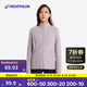 迪卡儂（DECATHLON）戶(hù)外透濕抓絨女加厚搖粒絨抓絨衣保暖外套沖鋒衣內膽MH100 MH120全拉鏈-紫羅蘭 S