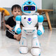 JJRIC六一兒童節(jié)禮物智能機(jī)器人大號機(jī)械人玩具男孩1-3歲生日禮物4-6歲 柯迪威搏-K19【藍(lán)色】APP+遙控 好玩有趣早教兒童機(jī)器人玩具