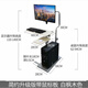 米囹    床邊臺(tái)式電腦桌家用折疊升降桌懶人桌簡(jiǎn)易電腦桌移動(dòng)升降支架 簡(jiǎn)約升級(jí)版加 鼠標(biāo)板 白楓木色