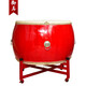 御馬（YU MA）1米高邦紅鼓牛皮鼓開業(yè)慶典大鼓民族鼓威風(fēng)鑼鼓戰(zhàn)鼓龍鼓演出堂鼓