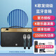 聲優(yōu) SY Q9S Q10藍(lán)牙音箱戶外手提便攜式帶無線話筒 樂器演奏K歌廣場舞音 聲優(yōu)Q10【雙無線話筒】