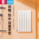 億潤(rùn)暖氣片家用水暖壁掛式換熱器過水即熱式水暖廚房衛(wèi)生間暖氣片 6片帶一根毛巾彎* 600mm