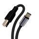 DRACO 適用于lightning轉(zhuǎn)MIDI線Typec手機(jī)平板電鋼琴電子鼓樂器連接OTG內(nèi)錄線 TYPE-C轉(zhuǎn)MIDI 3米