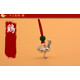 990足銀十二生肖項(xiàng)鏈吊墜銀鼠虎兔龍蛇馬羊猴雞狗豬足銀牛年本命年項(xiàng)鏈實(shí)心兒童小孩男女款國慶節(jié)情人節(jié)禮 雞足銀吊墜+紅掛繩