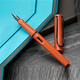 凌美（LAMY）鋼筆2021限量款Safari狩獵墨水筆送吸墨器赤土色墨綠色學生練字筆日常商務送禮物 赤土色 F尖(0.7mm)