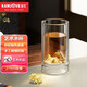 金灶（KAMJOVE）雙層隔熱藝術(shù)玻璃杯家用耐高溫喝水杯子牛奶杯泡茶杯飲料杯 AC-30 單個(gè)（275ml）