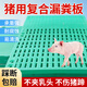 耐爾尼復(fù)合漏糞板豬用保育床母豬產(chǎn)床分娩床仔豬母豬漏糞板養(yǎng)豬設(shè)備 110*45cm（全漏）