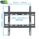 KALOC 卡洛奇（15 -65）英寸電視掛架通用 壁掛可調電視機支架夏普海信小米掛墻電視架 固定款 E10(32-65)英寸