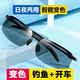 馳卡行偏光太陽鏡車載變色眼鏡男司機(jī)駕駛護(hù)目鏡墨鏡日夜兩用開車專用鏡 黑框變色護(hù)目鏡 護(hù)目鏡