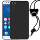 魅上 vivox9手機殼x9plus手機套vivo x9l掛繩x9splus軟殼x9s全包防摔 黑色 vivo x9/x9L