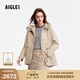 AIGLE艾高M(jìn)TD防風(fēng)防雨保暖棉服外套女士戶(hù)外運動(dòng)時(shí)尚休閑外套 大地沙色 BT403 S