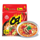 不倒翁韓國進(jìn)口不倒翁拉面泡面速食面辣味115g*4袋芝麻雞蛋夜宵方便食品 熱拉面120g*5袋