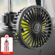 摩杰樂(lè )汽車(chē)usb接口小電風(fēng)扇12v24v專(zhuān)用降溫神器車(chē)內用后排散熱車(chē)載風(fēng)扇 【后排風(fēng)扇】+雙口快充