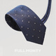 FULL MONTY藏青色箭頭型男士輕正裝輕商務(wù)領(lǐng)帶婚禮時(shí)尚休閑領(lǐng)帶禮盒裝 藏青色9217
