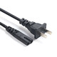 藍(lán)色閃電 HKC惠科液晶顯示器電源線 AC線插頭線供電線 臺(tái)式電腦8字線二孔純銅 1.5米
