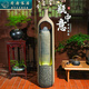 荷府家居 家居新中式流水生財水晶球流水擺件循環(huán)水噴泉客廳電視柜旁邊落地擺件 人生如意