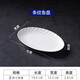 12 14 16英寸魚(yú)盤(pán)橢圓形藍邊旦形陶瓷盤(pán)子餐廳商用蒸魚(yú)盤(pán) 8寸條紋魚(yú)盤(pán)(白)較小 看好圖上尺寸再拍
