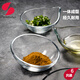 帕莎帕琦進口無鉛玻璃盤咸菜碟自助餐醋醬油調(diào)味碟醬料油碟小吃小菜碟火鍋 BOWL KASE-斜面款 6個