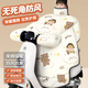 備美電動(dòng)車(chē)擋風(fēng)被冬季加厚加大防水秋冬天電瓶摩托車(chē)護膝保暖擋風(fēng)罩衣 米白冬日暖陽(yáng)【側翼圍脖護肩款】 （加厚北極絨、擋風(fēng)又防雨）
