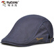 啄木鳥(niǎo)春夏季新款水洗帽子做舊棉布貝雷帽秋冬帽戶(hù)外帽男透氣遮陽(yáng)帽子 藍色 均碼（56-59cm）可調節大小