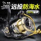 狼王魚線輪紡車輪漁輪海釣輪釣魚輪斯嘉蒂全金屬斜口線杯遠(yuǎn)投防海水輪 4000型