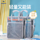 letopo補習袋書(shū)袋補課袋戶(hù)外旅游運動(dòng)小學(xué)生初中高中通用分層大容量 灰&綠色 | 1個(gè)