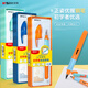 晨光初學(xué)者鋼筆正姿優(yōu)握禮盒裝矯正練字3-5年級小學(xué)生男女孩卡通三年級純藍兒童剛筆EF尖 HAFP1828藍色筆桿1支【帶6支晶藍色系墨囊】 明尖【EF尖0.38】官方標配+墨藍墨囊50支