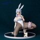 今報喜兔女郎手辦妖精的尾巴艾露莎二次元美少女生日禮物機箱模型擺件 雪乃深冬【28CM】