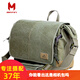馬田（MATIN） 馬田單反相機(jī)包單肩專業(yè)帆布文藝復(fù)古微單斜跨攝影包男女佳能尼康索尼富士 復(fù)古綠（中號(hào)）