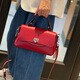ANDSEEYOU雙肩帶真皮斜挎包手提小包包女氣質(zhì)2025秋冬新款軟牛皮單肩馬鞍包 酒紅色